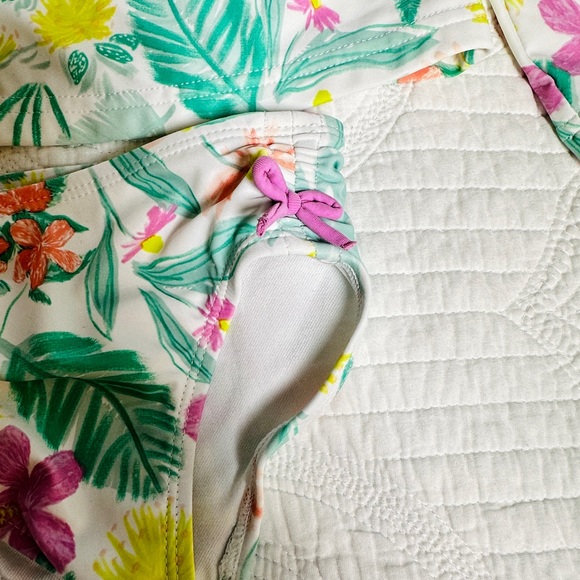 Carter’s Toddler Girl Long-Sleeve Rashguard Set Multicolor Swimsuit Size 3T - Picture 3 of 6